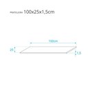 Ver imagem 4 de Prateleira Amarela 100 X 25cm com Suporte Mao Francesa