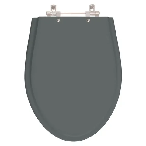 Tampa de Vaso Sanitário Absolute Cinza Quartzo (Cinza Escuro) para bacia Ideal Standard