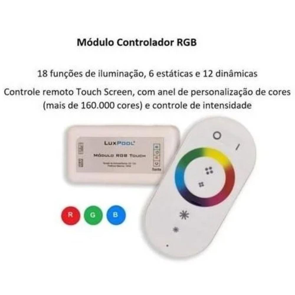 Central de Controle Rgb 180w - S/ Fonte Luxpool - 3