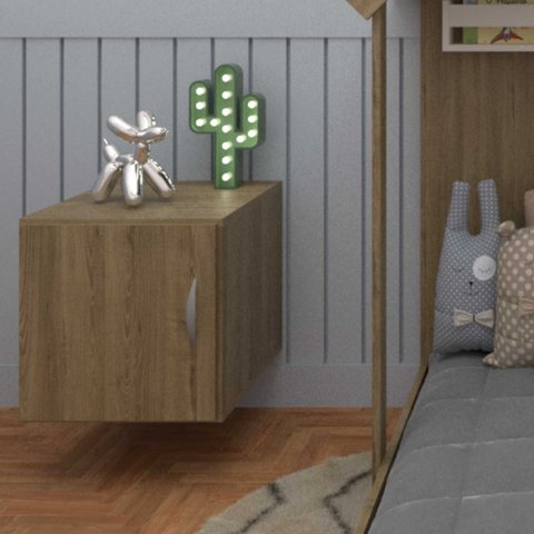 Nicho Infantil Tolix com 1 Porta