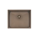 Ver imagem 1 de Cuba Tramontina Design Collection Quadrum em Aço Inox com Revestimento Pvd Black 50x40 Cm Tramontina