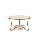 Ver imagem 6 de Conjunto 2 Mesa de Centro e Apoio Liz Sala Offwhite/freijo