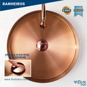 Ver imagem 7 de Válvula Click 7/8 Tampa Grande Rose