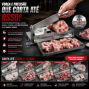 Ver imagem 6 de Guilhotina 22cm Cortador Manual de Carnes e Legumes Aves em Cubos Aço Inoxidável Fatiador SNH93 Snel