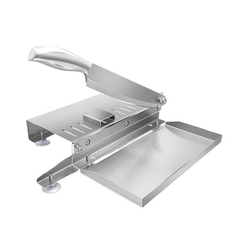 Guilhotina 22cm Cortador Manual de Carnes e Legumes Aves em Cubos Aço Inoxidável Fatiador SNH93 Snel