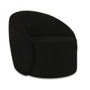 Ver imagem 6 de Sofá 2 Lugares Orgânico 140cm Morgan e Poltrona Lua Suede Preto D03 - D'Rossi