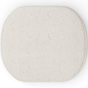 Ver mais imagens de Kit 2 Puffs Decorativos Orgânico para Living Quarto 70cm Doha W01 Linho Cru - Lyam Decor