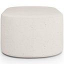 Ver imagem 5 de Kit 2 Puffs Decorativos Orgânico para Living Quarto 70cm Doha W01 Linho Cru - Lyam Decor