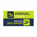 Ver imagem 2 de TAPETE CAPACHO DEPARTURE E ARRIVAL GRANDE 80X40