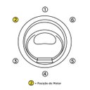 Ver imagem 3 de Banheira Hidromassagem Astra Firenze Super Luxo 180cmx180cmx45cm - 06 Jatos Acrílico P2 Sem Aquecedo