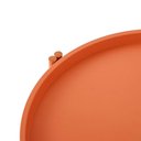 Ver imagem 2 de Mesa de Apoio Redonda Enjoy Rivatti 50 Cm (largura) Tampo Polipropileno Pêssego Base em Aço Pê
