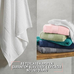 Toalha de Banho Karsten Empire - Rosa - 4