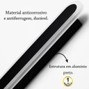 Ver imagem 3 de 4 Arandela para Quarto Acrilico Preto Led Integrado Lup97