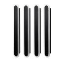 Ver imagem 1 de 4 Arandela para Quarto Acrilico Preto Led Integrado Lup97