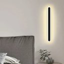 Ver mais imagens de 4 Arandela para Quarto Acrilico Preto Led Integrado Lup97