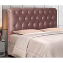 Ver imagem 2 de Cabeceira De Cama Box Emilia Queen 160cm X 118cm Suede Preto Mz Decor