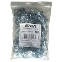 Ver imagem 7 de Kit 100 Abraçadeiras Rosca sem Fim Galvanizada 10mm X 13mm 3/8x1/2"