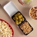 Ver imagem 4 de Molheira Prato Petisqueira Essential Coza Pequeno 10x9cm Preto Sushi Plástico