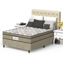 Ver imagem 2 de Conjunto Box Casal Mola Ensacada Prodormir Outback New Marrom
