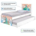 Ver imagem 3 de Bi Cama Juvenil Zap com Cabeceira Volta Ao Mundo