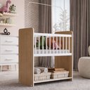 Ver imagem 3 de Mini Berço Fixo Moisés Toy para Bebê com Colchão 89cm Savana Branco - Desk Design