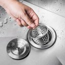 Ver imagem 2 de Válvula de Escoamento para Cozinha 4.1/2 com Cesto em Metal Technox Inox