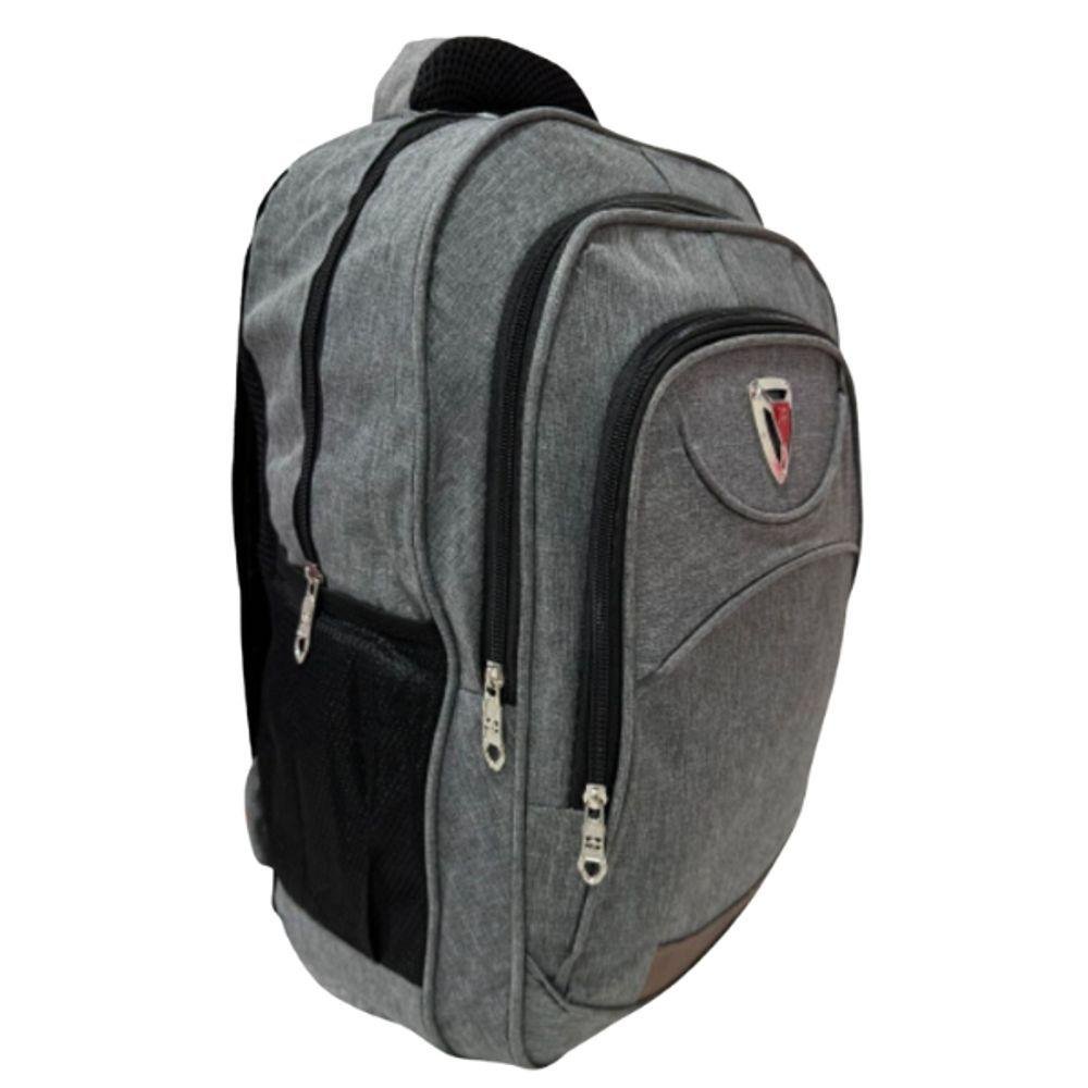 Mochila Resistente Viagem Escola Trabalho Sport (cinza) - 6