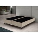 Ver imagem 3 de Base Cama Box Bipartido King Size Suede Bege 40x193x203
