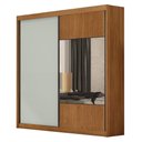 Ver imagem 1 de Guarda Roupa Casal Sienna 2 Portas 8 Gavetas com Espelho Cinamomo Fendi - Novo Horizonte