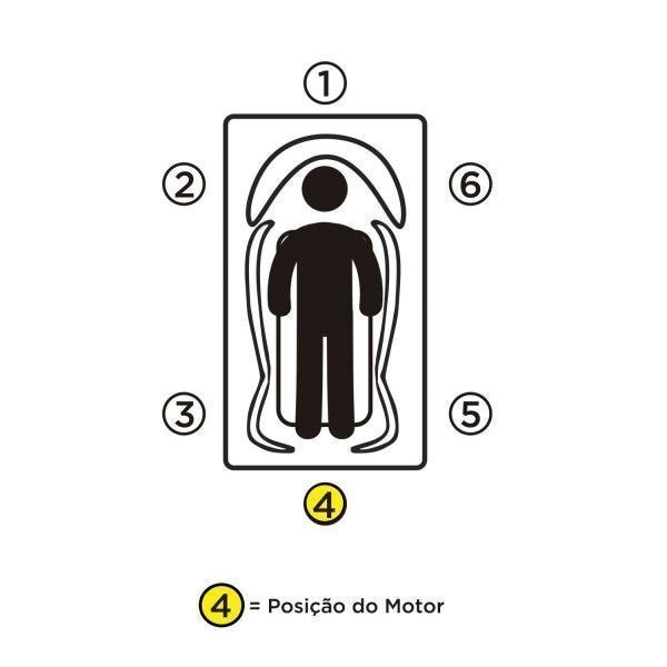 Banheira Hidromassagem Astra Due Maggiore Luxo 180cmx120cmx44cm - 04 Jatos Acrílico P4 Sem Aquecedor - 3