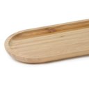 Ver imagem 2 de Bandeja Oval Ecokitchen Bambu 34cmx14cm Ref Bm19133