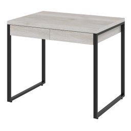 Mesa Escritório Office Estilo Industrial 0,90 M C/ 2 Gavetas - 3