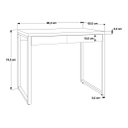 Ver imagem 6 de Mesa Escritório Office Estilo Industrial 0,90 M C/ 2 Gavetas