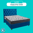 Ver imagem 4 de Cama Box + Colchão Casal Ortobom D33 Iso100 + Cabeceira Estofada