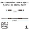 Barra Fixa Porta Ajustável para Exercício Flexão Crossfit Treino Musculação Lorben - 5