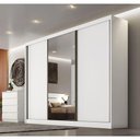 Ver imagem 1 de Guarda Roupa Casal - Logan - Branco - Novo Horizonte