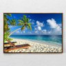 Quadro Decorativo Tela Horizontal Coconut Beach com Moldura e Sem Vidro 60X90 - 2