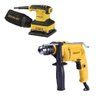 FURADEIRA IMP 600W + LIXADEIRA ORBITAL 1/4 SS24 STANLEY 110V/220V - 1