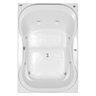 Banheira de Hidromassagem Due Maggiore Super Luxo 180cmx120cmx44cm - 06 Jatos - Acrílico - P6 Astra - 1