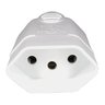 5 Plug Tomada Fêmea + 5 Plug Macho 10A 3 Pinos ILUMI - 4