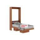 Ver imagem 6 de Cama Dobrável Multifuncional Articulada Cm8015 Branco - Tecno Mobili