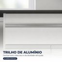 Ver imagem 6 de Tábua de Passar com Balcão 02 Portas Alice Branco 119 cm - D’Rossi