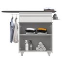 Ver imagem 5 de Tábua de Passar com Balcão 02 Portas Alice Branco 119 Cm - D'rossi Drossi