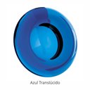 Ver imagem 3 de Assento Sanitario Poliester Luna Azul Translucido para Vaso Icasa