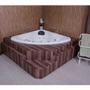 Ver imagem 2 de Banheira Hidromassagem Astra Innovare Luxo 159cmx210cmx59cm - 04 Jatos Acrílico P4 Com Aquecedor