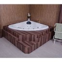 Ver imagem 2 de Banheira Hidromassagem Astra Innovare Super Luxo 159cmx210cmx59cm - 08 Jatos Acrílico P1 Sem Aqueced