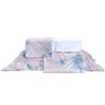 Jogo de Cama Queen Size Plumasul Urbam Garden Atlantic Cetim 400 fios com 4 Peças - 1