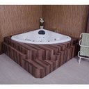 Ver imagem 2 de Banheira Hidromassagem Astra Innovare Super Luxo 159cmx210cmx59cm - 08 Jatos Acrílico P3 Sem Aqueced