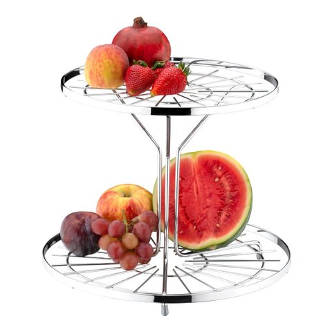 Fruteira Dupla Redonda Future Frutta e Verdure