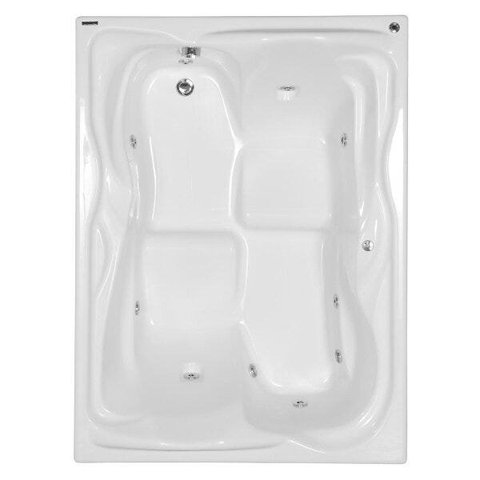 Banheira Hidromassagem Astra Nobile Maggiore Luxo 180cmx130cmx53cm - 04 Jatos Acrílico P3 Sem Aquece